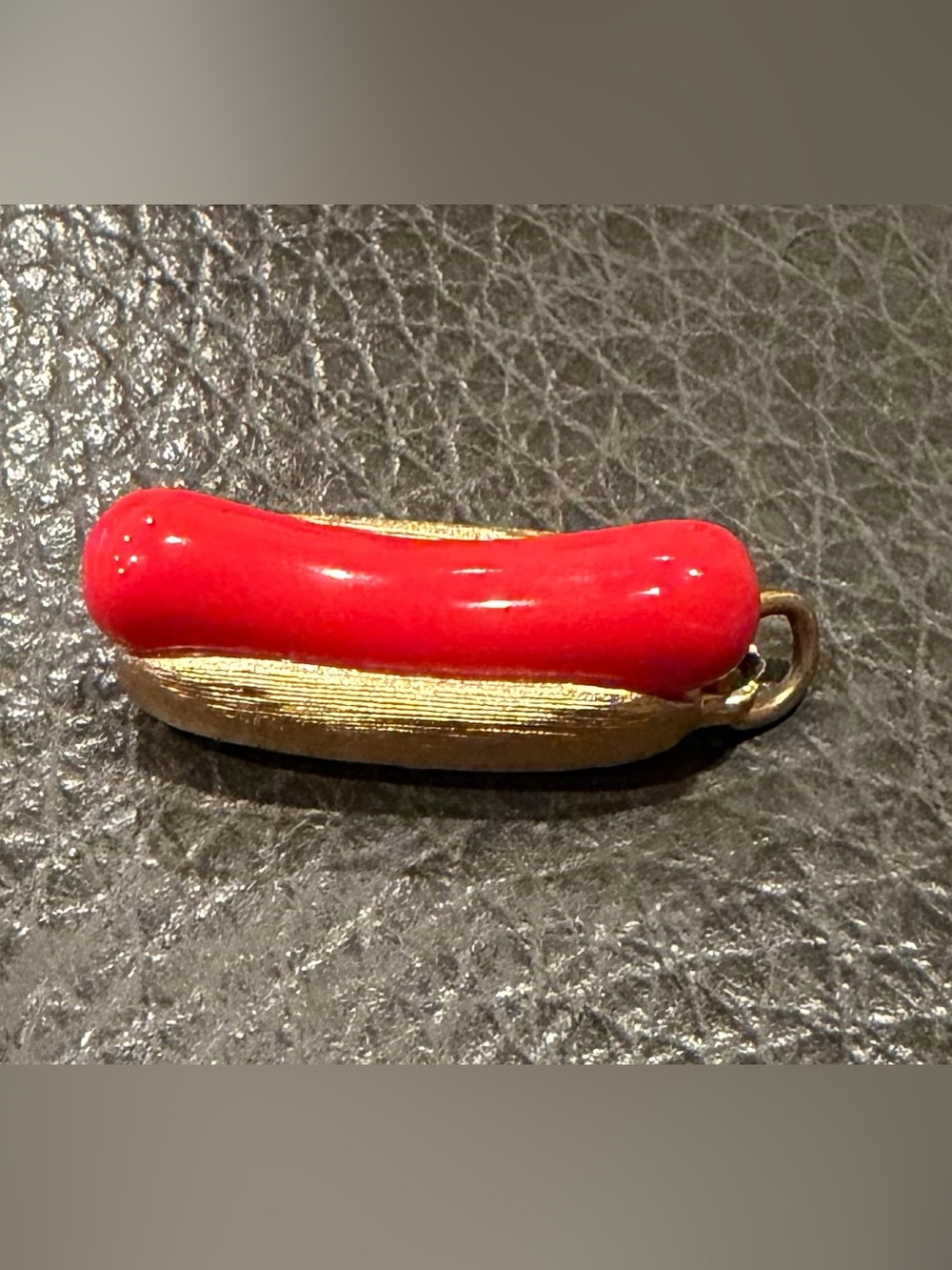 Avon 1975 “Put on the Dog” Hot Dog Charm-Collectible